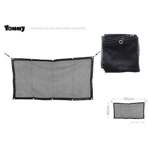 Filet de sécurité pour animaux Yommy 115x62cm pour utilisation en voiture - Product Image 1