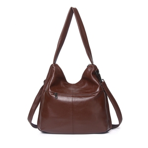 Sac à main en cuir véritable de haute qualité pour femmes, fermeture à glissière, grande capacité, pour mariage, usage quotidien, options personnalisables - Product Image 6
