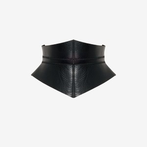Ceinture Corset en Cuir Véritable pour Femme, Respirante, Légèrement Amincissante, Ajustable, Échantillon et Personnalisation Disponibles - Product Image 1