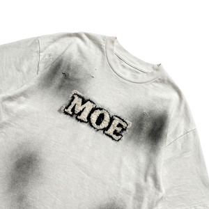 Custom Vintage Distressed Men's shirts Oversized Graphic T Shirt Vintage Washed <b>Spray</b> Painted Cotton Streetwear Casual White Tee - Product Image 5