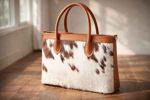 กระเป๋าโท้ทหนังวัวแท้สไตล์วินเทจ  กระเป๋าสะพายไหล่สำหรับผู้หญิง  กระเป๋าถือช้อปปิ้ง  สำหรับฤดูร้อนและฤดูใบไม้ร่วง รุ่น LHTB-0008 - Product Image 5