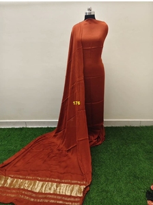 Sari de Seda Gajji Pura de Primera Calidad con Diseño Bandhani, Sari Tradicional Indio para Bodas - Product Image 2
