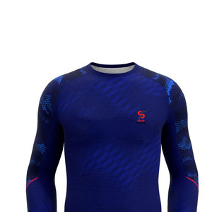 Solid Trader Premium Selection Rashguard de compression en tissu lisse anti-frottement pour l'entraînement sportif - Product Image 2
