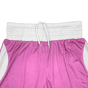 Shorts d'entraînement Muay Thai personnalisés haut de gamme avec empiècements latéraux décoratifs en satin/polyester, séchage rapide, respirants, pour arts martiaux - Product Image 3