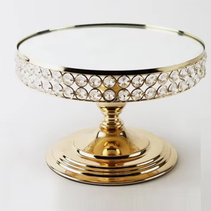 Crystal & metal <b>cake</b> <b>stand</b> for commercial catering businesses fabulous <b>cake</b> <b>stand</b> for exhibition and display events - Product Image 6