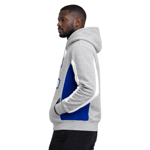 Sweat à capuche gris Phi Beta Sigma, vêtement de fraternité grecque, design classique, confort premium et coupe élégante pour tous les jours - Product Image 3
