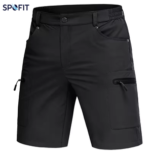 Shorts Cargo Décontractés pour Hommes en Toile, Taille Mi-Haute, Anti-Déchirure, Séchage Rapide, Respirants, Écologiques, avec Poches, Idéaux pour l'Été - Product Image 3