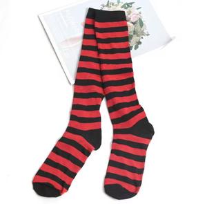 Men's Ankle <b>Socks</b> Striped Knitted Spandex <b>Polyester</b> Breathable Anti-slip Thin Summer Daily Wear - Product Image 1