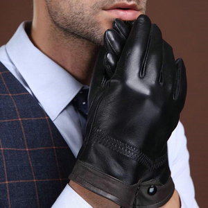 Best Selling New Arrival Winter Warm Casual Wear Leather <b>Gloves</b> High Quality Leather <b>Gloves</b> & <b>Mittens</b> Cycling Comfortable - Product Image 5
