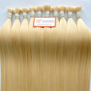 Le premier fournisseur nigérian propose des extensions de cheveux humains vierges Remy lisses de haute qualité à 100% en vrac - Product Image 6