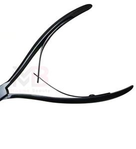 Stainless Steel Hair Extension <b>Tape</b> Pliers With Black Handle Weft Application Pliers Custom Logo Pliers Hair Extensions Tools - Product Image 6