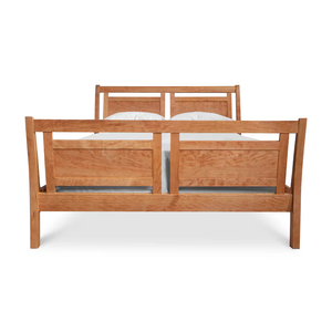 Minimalist Solid Wood Panel <b>Bed</b> <b>Frame</b> | KD Flat Pack Craftsman Bedroom Furniture - Product Image 3