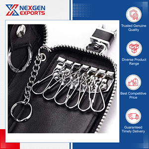 Worlds Best Dealer Offers Outstanding Quality Fashion Handmade Durable PU Leather Customizable <b>Car</b> <b>Key</b> <b>Holder</b> Wholesale - Product Image 5