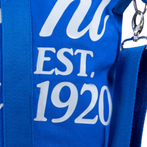 Sac fourre-tout en toile Zeta Phi Beta bleu roi avec lettres grecques, sac à bandoulière durable pour la sororité, idéal pour les voyages et l'usage quotidien - Product Image 4