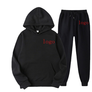 Conjunto Deportivo de Otoño para Mujer, con Capucha, Estampado, Transpirable, de Poliéster/Algodón, Alta Calidad, Varios Colores - Product Image 1