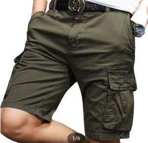 Offre spéciale, tenue de course, pantalon cargo court, vêtements d'extérieur, vente en gros, pantalon formel, décontracté, coton de qualité supérieure, respirant, vêtements pour hommes - Product Image 6