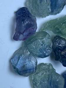 Natural Untreated Blue Sapphire Rough Lot Facet Grade Afghanistan Sapphire Crystals For Cutting Jewelry Making - Product Image 1