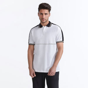 Nardon Apparel 100% algodón hombres costura personalizada bordado Logo texto diseño su propio núcleo Piqué polos - Product Image 4