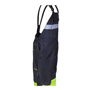 Overol Unisex Transpirable de Algodón, Uniforme de Trabajo, Pantalones de Seguridad con Cinta Reflectante de Alta Visibilidad y Cintura Elástica - Product Image 5