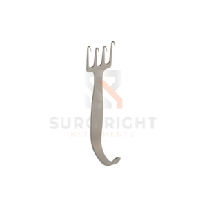 เครื่องมือผ่าตัดแบบใช้ซ้ำได้ Freeman Rake Surgery Retractor ผลิตจากเหล็กกล้าไร้สนิมเยอรมัน สำหรับศัลยกรรมกระดูกและข้อ ได้รับมาตรฐาน CE ISO Class I MOL Safety Surgical - Product Image 1