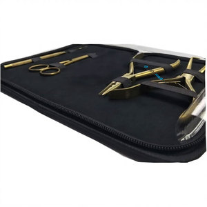 Hand Tied Hair Extension Tools Kit Custom Hair Extension Tools Kit Professional Hair Extension <b>Pliers</b> <b>Set</b> 4 <b>Set</b> Work <b>Pliers</b> - Product Image 3