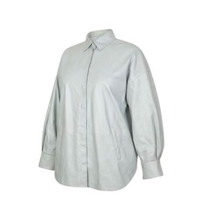 Custom Design Women <b>Leather</b> <b>Shirts</b> Pakistan Made Customized Cheap Price <b>Leather</b> <b>Shirts</b> For Sale - Product Image 1