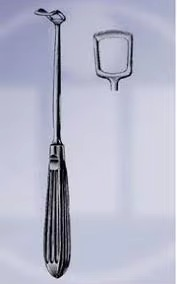 Cureta de adenoides St Clair Thomson con mango hueco de acero inoxidable, instrumento quirúrgico ORL, juego de herramientas de adenoidectomía reutilizables con certificación CE ISO - Product Image 6