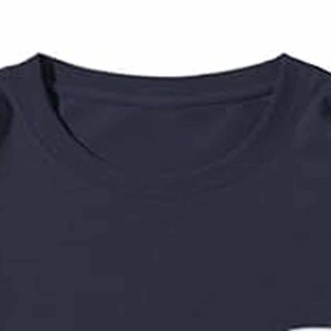 Camiseta para hombre, cuello grueso, 100% algodón, camiseta de gran tamaño, lisa, para hombre, subida por Dress Sports - Product Image 2
