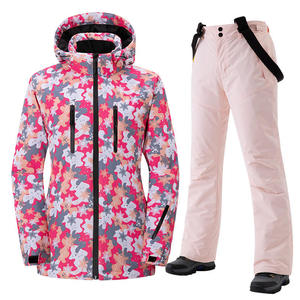 Traje de Esquí Profesional Impermeable para Invierno, para Hombre y Mujer, Chaqueta y Pantalones de Snowboard con Degradado, Térmico, Transpirable y Resistente al Viento - Product Image 6