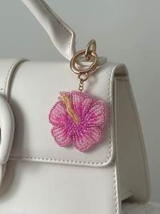 Elegant Hand Stitched Embroidery Beaded Keychain with Premium Quality Beads for Everyday Use and Gift Giving - Product Image 6