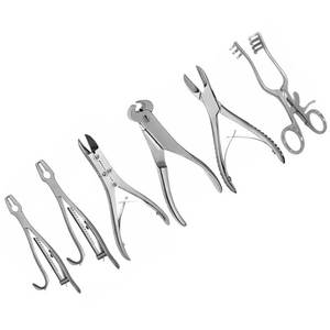 Kit de Instrumentos Quirúrgicos Veterinarios Ortopédicos Premium, Acero Inoxidable de Grado Quirúrgico, Autoclavable, con Certificación CE ISO - Product Image 2