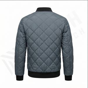 Veste d'hiver matelassée pour homme, nouvelle arrivée, style streetwear, col à capuche, duvet de canard - Product Image 3
