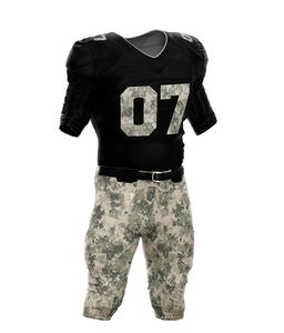 Maillots de football américain personnalisés en gros, respirants, de haute qualité, unisexes, 100% polyester, uniformes de football - Product Image 6