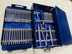 Kit d'extraction de vis cassées, instruments chirurgicaux orthopédiques pour la chirurgie traumatique - Product Image 2