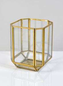 Farol de Vela de Metal y Vidrio de Forma Personalizada de Primera Calidad, Decoración Navideña para Interiores y Exteriores, Decoración del Hogar - Product Image 5