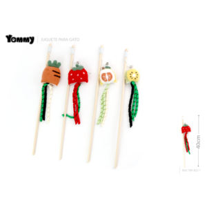 Giocattolo per Gatti Yommy, Bastone a Forma di Polpo 40cm, Giocattolo in Peluche per Gatti - Product Image 4