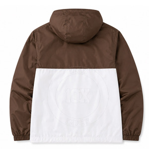 Men Custom logo Windproof Windbreaker Jackets Men's Nylon Lined Polyester Windbreaker Jacket - Product Image 4