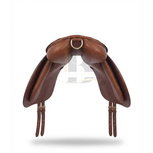 Selle de course en cuir de cheval de luxe avec siège confortable, design léger pour cavaliers professionnels, entraînement quotidien et utilisation en extérieur - Product Image 2