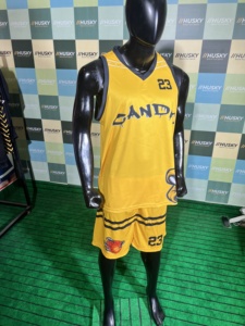 Uniformes de Baloncesto al Por Mayor de Alta Calidad para Hombre y Mujer, Tallas Grandes, Transpirables, de Secado Rápido, Conjunto Deportivo, Diseño de Color Personalizado - Product Image 4