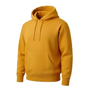 เสื้อฮู้ดดี้ผู้ชายผ้าฟลีซหนา 600GSM สำหรับฤดูหนาว ทรงโอเวอร์ไซส์ ผ้าผสมคอตตอนและโพลีเอสเตอร์ พิมพ์ลายตามสั่ง - Product Image 3