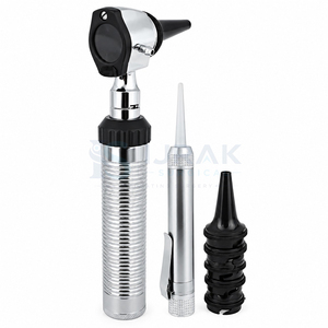 Kit de Diagnóstico ENT de Acero Inoxidable, Juego de Instrumentos de Examen de Otoloscopio para Revisión de Oído, Nariz y Garganta - Product Image 1