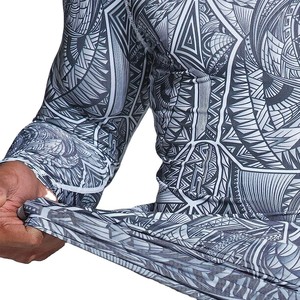 Rashguard de Manga Larga para Hombre con Logotipo Personalizado de Alta Calidad, para MMA, Jiu Jitsu, Fitness, BJJ, con Colores y Tallas Personalizadas, Venta al Por Mayor - Product Image 6