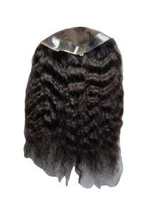 Femmes 100% cheveux humains Remy toupet Taz cheveux Bangladesh dentelle avant systèmes de cheveux indiens étanche vague d'eau douce vague profonde - Product Image 3