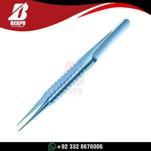 Pinza para atar suturas Tennant, instrumento quirúrgico oftálmico de acero inoxidable, instrumentos reutilizables de precisión para microcirugía - Product Image 3