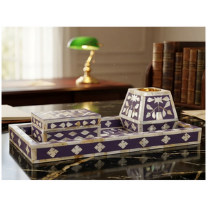 Quemador de Bakhoor con Incrustaciones de Madreperla, Bandejas Árabes y Porta Incienso al por Mayor, Decoración de Lujo para el Hogar, Medkhan Mabkhara - Product Image 6