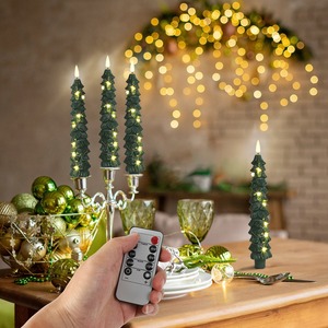 LED Christmas Tree Candle <b>Light</b> Set with Remote Control for Home Decoration - Product Image 6