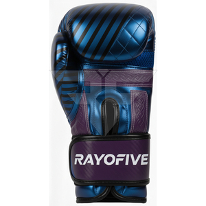 Gants de boxe en cuir professionnels - Design personnalisable, évacuation de l'humidité, fermeture auto-agrippante, haute qualité - Product Image 2