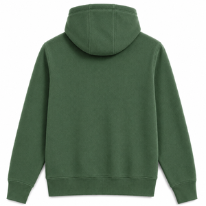 Sudadera con capucha completa con cremallera para hombre OEM, sudadera con capucha de forro polar con logotipo personalizado, fabricante de sudaderas lisas. - Product Image 6