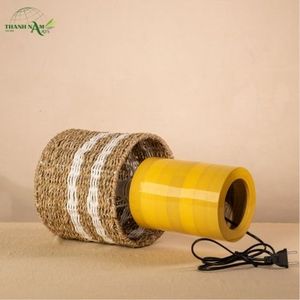 Handmade Bamboo Minimalist Table Lamp with Modern Color Finish Indoor <b>Light</b> Covers and Lamp <b>Accessories</b> - Product Image 5