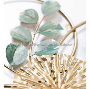 Artisanat mural en fer montable pour chambre à coucher Célèbre décoration intérieure indienne Artisanat métal Creative Wall Arts Frame And Multicolor Fresco - Product Image 2